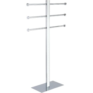 image:imageKingston Brass CCS6028 Edenscape Freestanding TowelRack Brushed NickelPolished Chrome