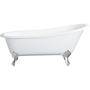 image:imageKingston VCTND5431B1 Clawfoot TubWhitePolished ChromeWhitePolished Chrome