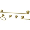 image:imageKingston BAH8212478SN Bar Bathroom Accessory Set Brushed NickelBrushed Brass