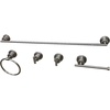 image:imageKingston BAH8212478SN Bar Bathroom Accessory Set Brushed NickelBrushed Nickel