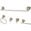 image:imageKingston BAH8212478SN Bar Bathroom Accessory Set Brushed NickelPolished Nickel