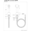 image:imageKingston Brass CCRP1K7SPR Vintage Kitchen Faucet Side Sprayer Brushed Brass