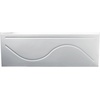 image:imageAqua Eden VTAP603216L 60Inch Acrylic AntiSkid 3Wall Alcove Tub with Left Hand Drain Hole WhiteWhite