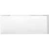 image:imageAqua Eden VTAP603216L 60Inch Acrylic AntiSkid 3Wall Alcove Tub with Left Hand Drain Hole WhiteWhite