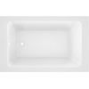 image:imageKingston VTPN543419T Acrylic Rectangular DropIn Tub Glossy WhiteGlossy White