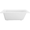 image:imageKingston VTPN543419T Acrylic Rectangular DropIn Tub Glossy WhiteGlossy White