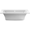 image:imageKingston VTPN593619C 59 Acrylic DropIn Tub Glossy White  With reversible drain Acrylic construction for easy repair and durability Designed for dropin or undermount installationGlossy White