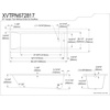 image:imageKingston XVTPN672817 67 Acrylic DropIn Tub Glossy White