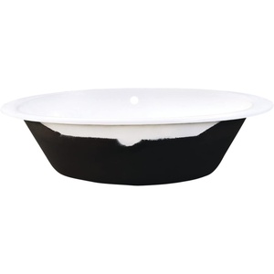 image:imageKingston VCTPN573217 57 Cast Iron Oval DropIn Tub White