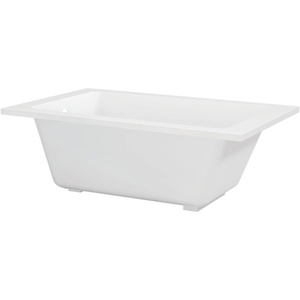image:imageKingston VTPN543419T Acrylic Rectangular DropIn Tub Glossy WhiteGlossy White