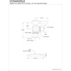 image:imageKingston Brass CC54302XK 58Inch OD X 12Inch or 716Inch Slip Joint QuarterTurn Angle Stop Valve with Flange Polished BrassPolished Brass