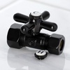 image:imageKingston CC44450X QuarterTurn Straight ShutOff Valve Matte Black