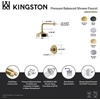 image:imageKingston KB6338BXSO Pressure Balanced Shower Faucet Brushed Nickel