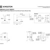 image:imageKingston KB6348BXSO Metropolitan SingleHandle Pressure Balanced Shower Faucet in Brushed Nickel  Metropolitan collection Singlehandle Solid brass construction for durability and reliability