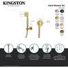 image:imageKingston KX1038SE Restoration Hand Shower Kit Brushed Nickel