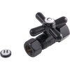 image:imageKingston CC44450X QuarterTurn Straight ShutOff Valve Matte Black