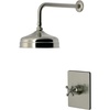 image:imageKingston KB6348BXSO Metropolitan SingleHandle Pressure Balanced Shower Faucet in Brushed Nickel  Metropolitan collection Singlehandle Solid brass construction for durability and reliability