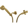 image:imageKingston KX1077BD Vintage Hand Shower Kit Brushed Brass