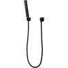image:imageKingston KX82651AE Shower Scape Hand Shower Kit Polished Chrome  Brassstainless steeland ABS construction Brass construction wall outlet Includes ABS wall bracket steel hoseMatte Black