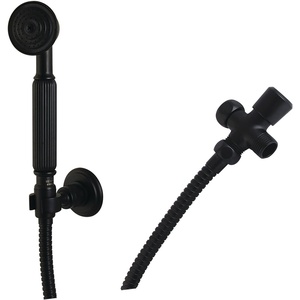 image:imageKingston KX1070SD Vintage Hand Shower Kit Matte Black