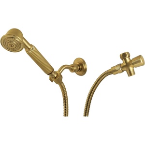 image:imageKingston KX1077BD Vintage Hand Shower Kit Brushed Brass