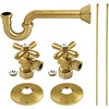 image:imageKingston KPK307 Plumbing Supply Kit Combo Brushed Brass