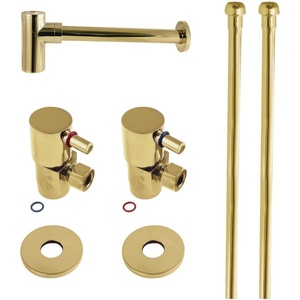 image:imageKingston CD43302DLLKB30 Plumbing Sink Trim Kit Polished Brass