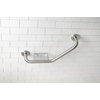 image:imageKingston GBS141012CS2 Angled Stainless Steel Grab Bar Polished BrassBrushed Nickel