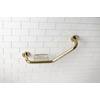 image:imageKingston GBS141012CS2 Angled Stainless Steel Grab Bar Polished BrassPolished Brass
