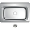 Stainless Steel/Polished Chrome