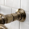 image:imageKingston GS1243AL PreRinse Bridge Kitchen Faucet Antique BrassAntique Brass