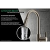 image:imageKingston LS8681CTL PullDown Kitchen Faucet Polished ChromeBrushed Nickel