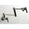 image:imageKingston Brass KS4106CML Manhattan Pot Filler Polished Nickel 235 x 263 x 1113Polished Nickel