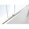image:imageKingston KVTAM6032R22D1 Alcove RightHand Drain Tub WhitePolished ChromeWhiteBrushed Brass