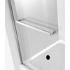 image:imageKingston KVTAP6031L22T7 Alcove LeftHand Drain Tub WhiteBrushed BrassWhiteBrushed Nickel