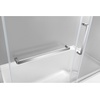 image:imageKingston KVTAP603222L7 Alcove LeftHand Drain Tub WhiteBrushed BrassWhitePolished Chrome