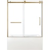 White/Brushed Brass
