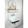 image:imageKingston GCLWS242019 Cast Iron Wall Mount Utility SinkWhiteWhite