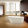 image:imageKINGSTON BRASS VTRS592928 59Inch Contemporary Freestanding Acrylic Bathtub White68 Inch