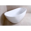 image:imageKINGSTON BRASS VTRS592928 59Inch Contemporary Freestanding Acrylic Bathtub White68 Inch