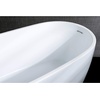 image:imageKINGSTON BRASS VTRS592928 59Inch Contemporary Freestanding Acrylic Bathtub White68 Inch