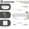 image:imageKingston KRTRS7035266K5 Freestanding Tub Oil Rubbed BronzeOil Rubbed Bronze