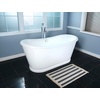 image:imageKingston VCTDS723129 Iron Oval Double Slipper Pedestal Tub White