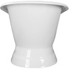 image:imageKingston VCTND673128 67 Cast Iron Single Slipper Pedestal TubWhite
