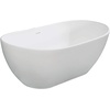 image:imageKingston VRTRS573224 Double Slipper Freestanding Tub Matte WhiteMatte White