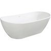 image:imageKingston VRTRS573224 Double Slipper Freestanding Tub Matte WhiteMatte White
