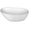 image:imageKINGSTON BRASS VTRS592928 59Inch Contemporary Freestanding Acrylic Bathtub White68 Inch