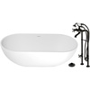image:imageKingston KRTRS7035266K5 Freestanding Tub Oil Rubbed BronzeOil Rubbed Bronze
