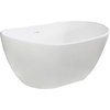 image:imageKingston VRTRS573224 Double Slipper Freestanding Tub Matte WhiteMatte White