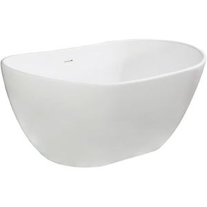 image:imageKingston VRTRS573224 Double Slipper Freestanding Tub Matte WhiteMatte White